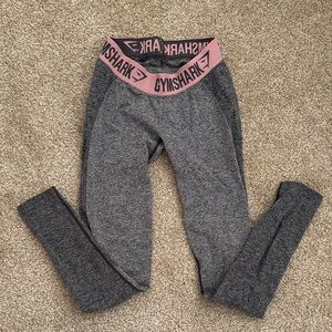 Gymshark Pink and Gray Leggings